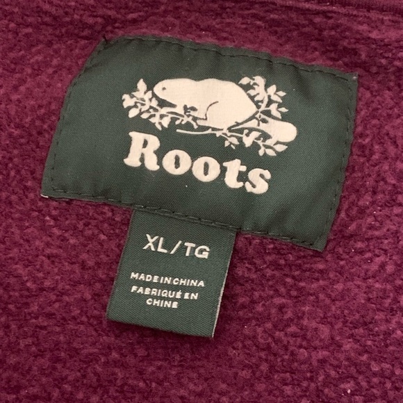 ROOTS Zip-Up Hoodie Woman’s XL - Picture 4 of 4